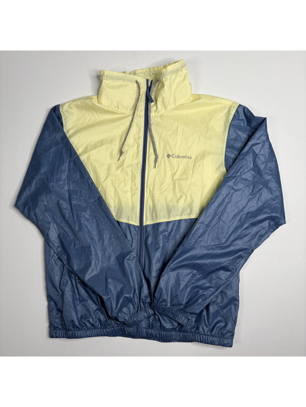 Vintage Columbia Colorblock Packable Windbreaker Jacket S